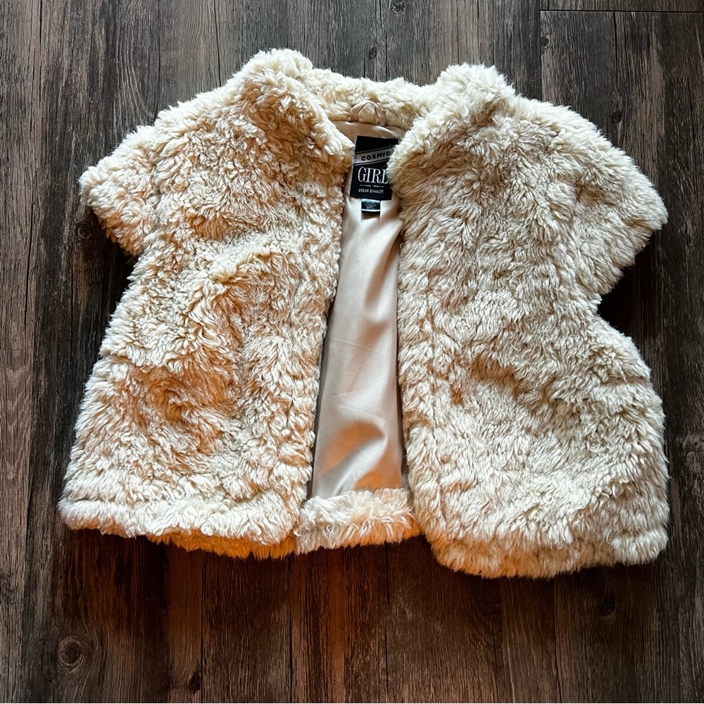 Cosmo Girl Faux Fur Vest